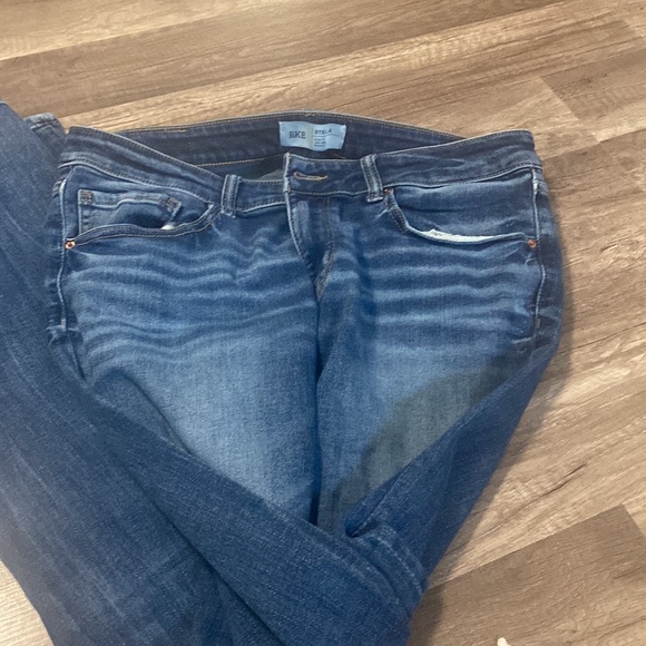 BKE Stella Slimfit low rise boot cut jeans - Picture 2 of 3